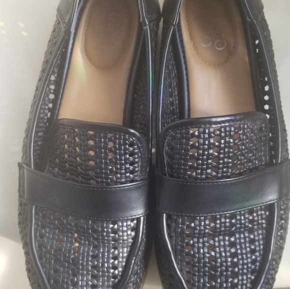 Sz 8.5 Franco Sarto Wicker Style Loafer - Picture 3 of 9